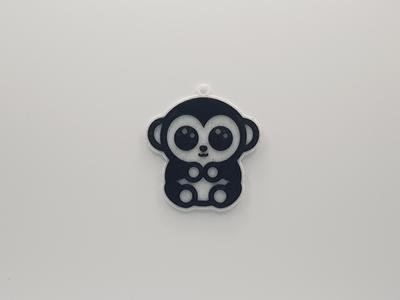 Cute Slow Loris Keychain
