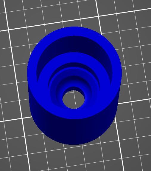 Trumpet muffler adapter from 1TEN Garage