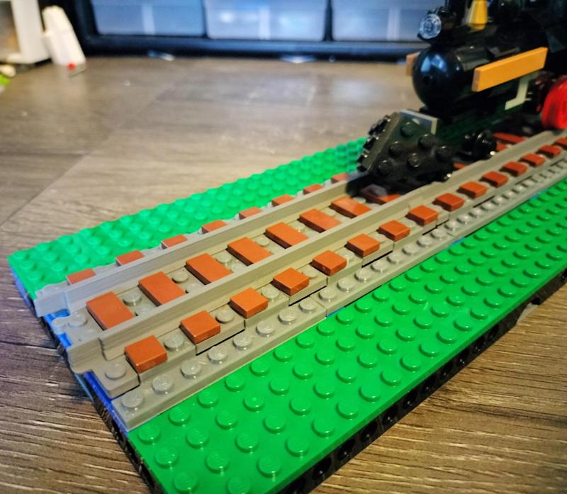 Ballast Plate for Narrow Gauge LEGO-compatible track
