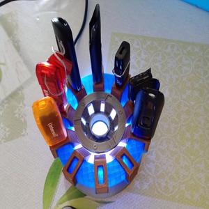 USB Holder Arc Reactor Color + LED 