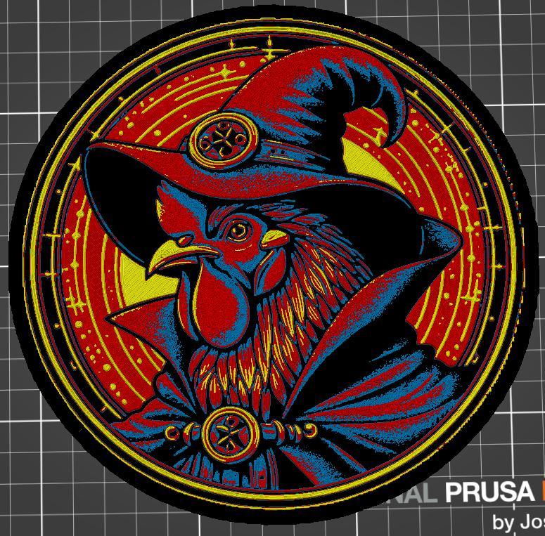 Portrait of a Chicken Mage