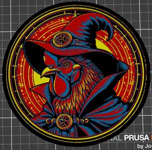 Portrait of a Chicken Mage