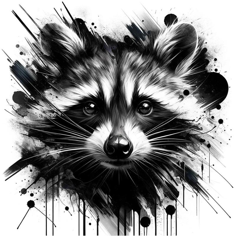 HueForge - Racoon