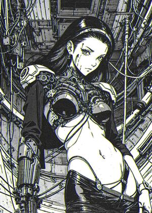Cyber Punk Woman