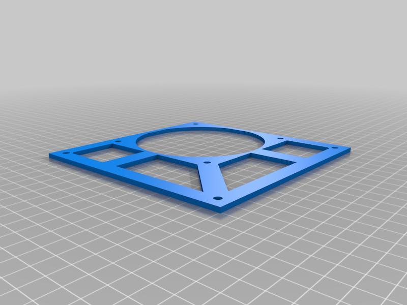 Flat PC Fan Adaptor: 140mm to 92mm