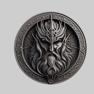 Isildur Lord of Rings Medallion for CNC Router Laser & 3D Printer