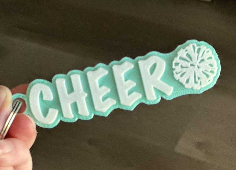 Cheer Keychain