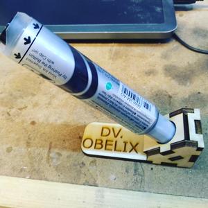 Wood lasered marker holder for dart board