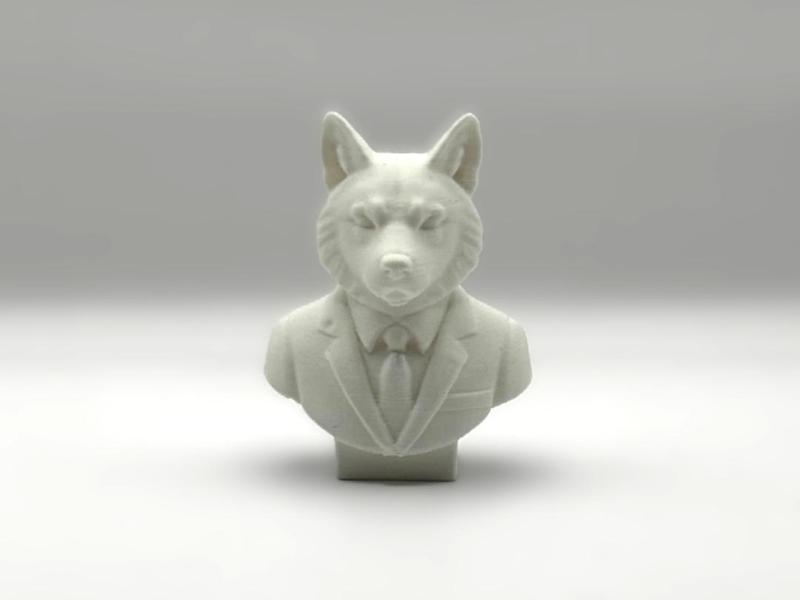 Gentleman Bust - Wolf