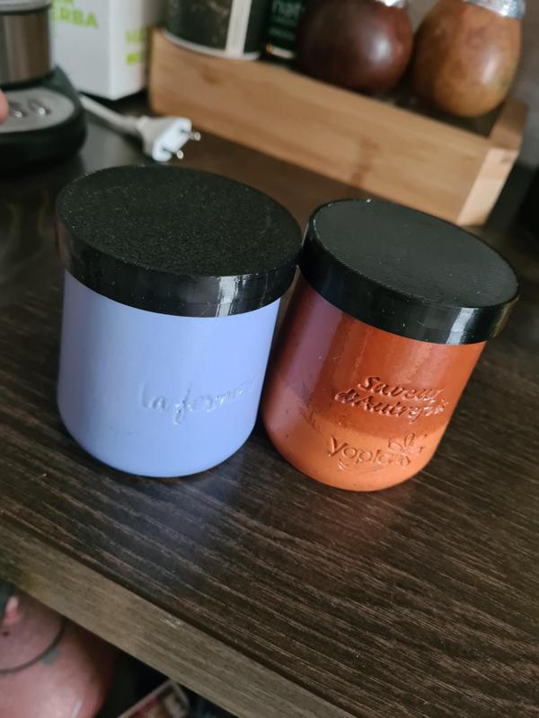 couvercle pot de yaourt