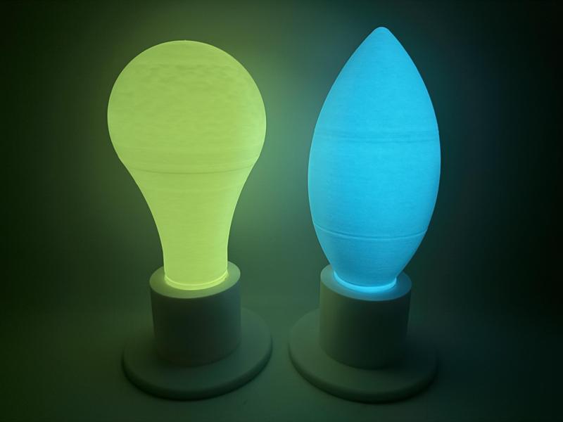 Bulb Lamps For PLA Glow