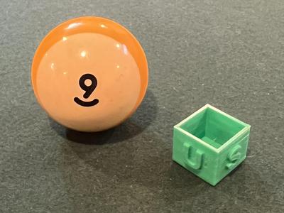 Pool Cue Chalk Holder - USA