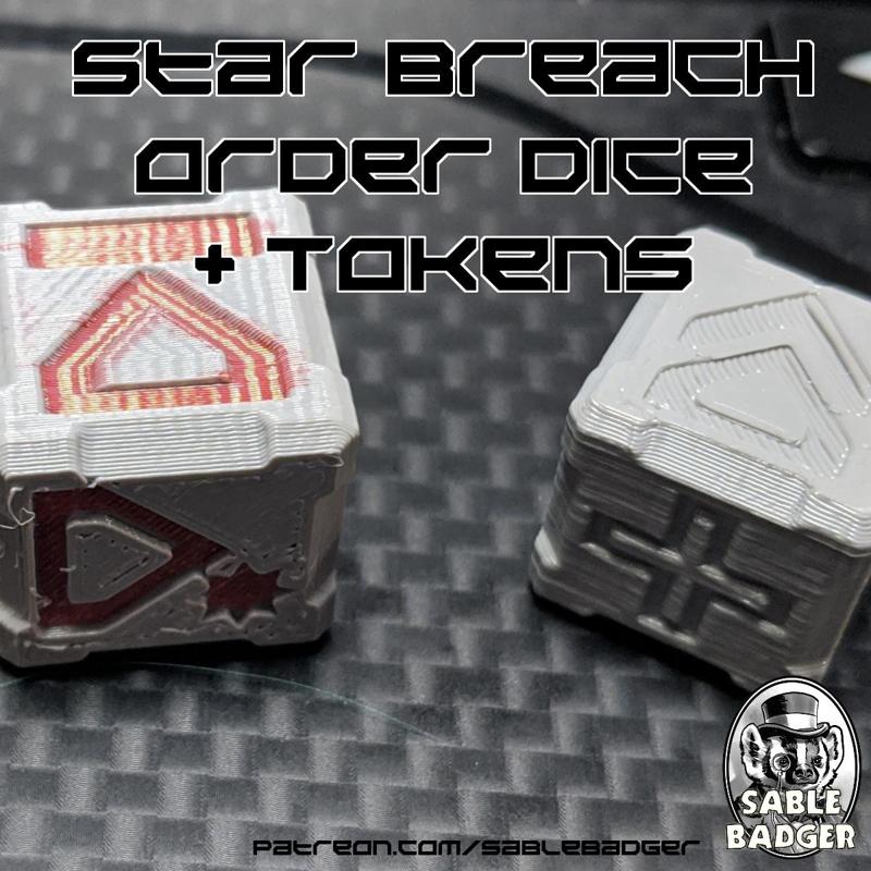 Star Breach - Dice and Tokens
