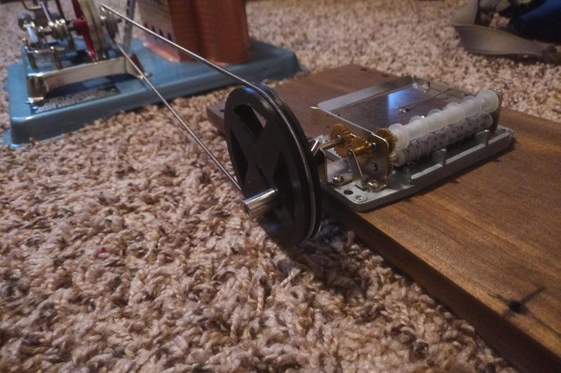 Steam Engine Pulley for 30 Note Music Box