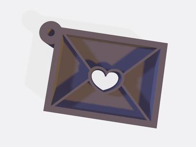 Keychain heart