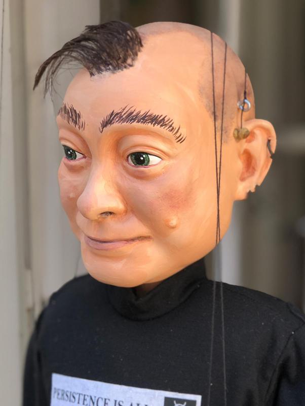 Round Shaped head for marionette puppet