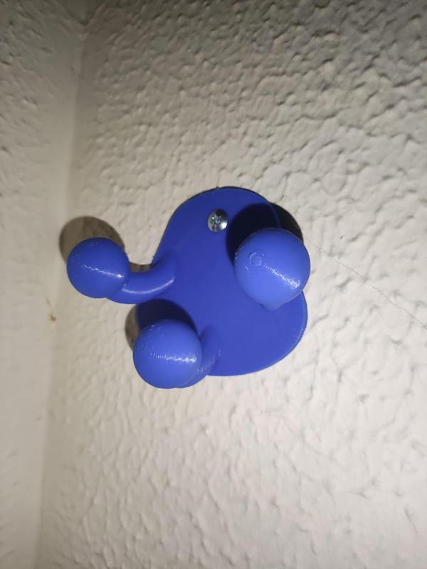 Perchero para colgar ropa, soporte pared