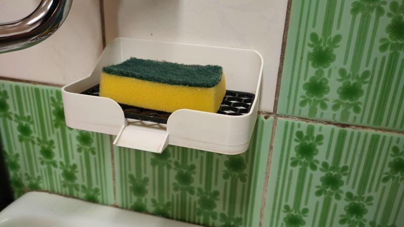 Sponge Holder to wall