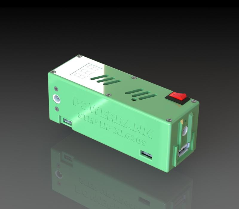 Powerbank with adjustable voltage XL6009