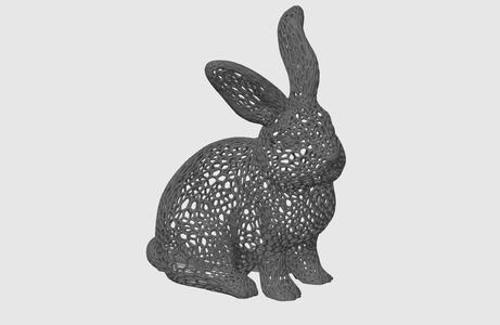Voronoi Bunny