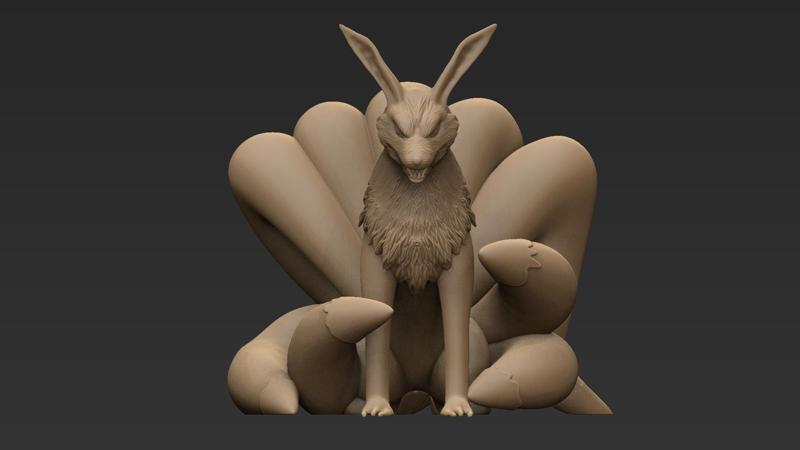 kurama - nine tails - naruto