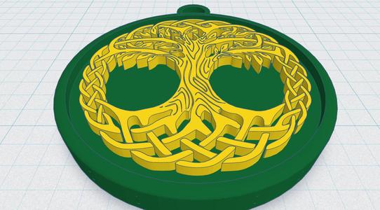 Celtic / Norse - Tree Of Life Pendent 19