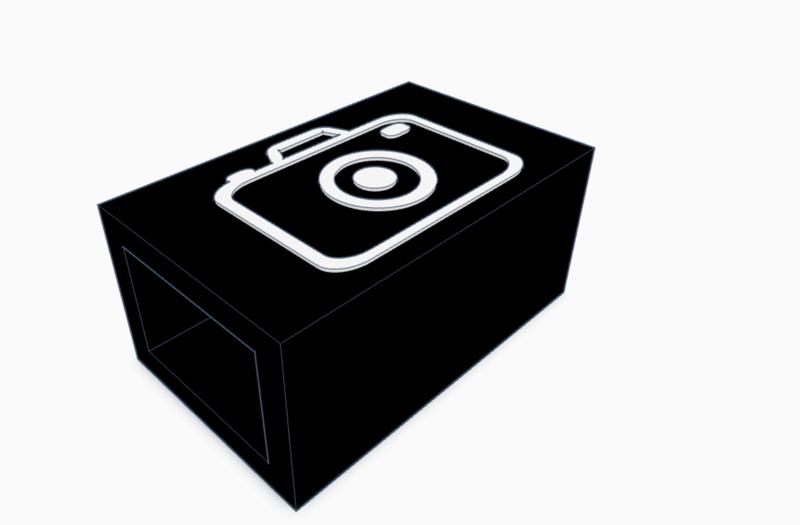 Camera Guitar Pick Holder (Match Box)