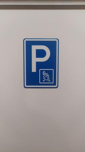 Scewo parking sign