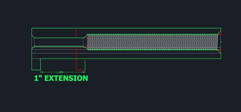 WORKSHARP PRECISION ADJUST STONE HOLDER EXTENSION