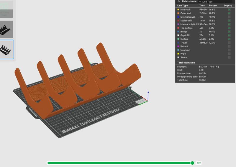 LP Record Stand, L shaped. Table/Countertop Storage