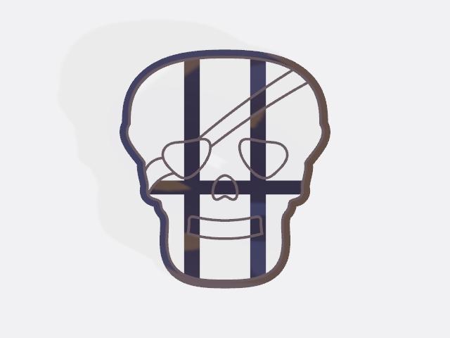 Pirate skull cutter