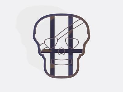 Pirate skull cutter