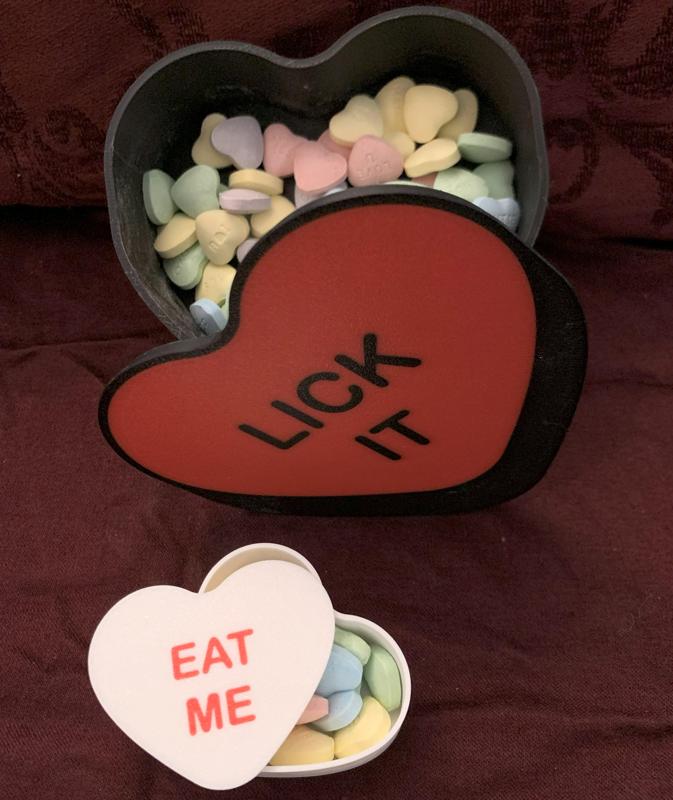 Naughty Conversation Hearts