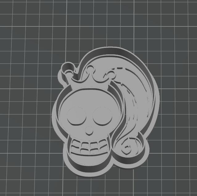 One Piece Nefertiri Vivi Pirate Cookie Cutter Flag