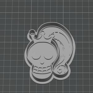 One Piece Nefertiri Vivi Pirate Cookie Cutter Flag