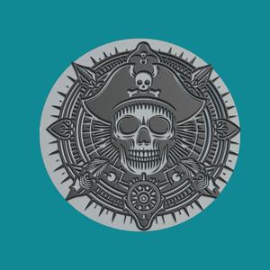 Pirate Medallion