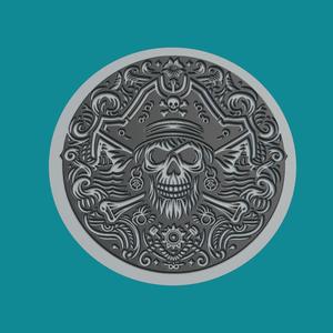 Pirate Medallion