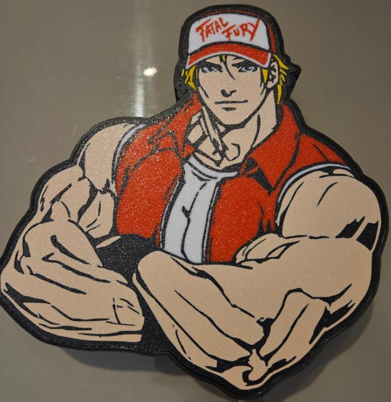 Fatal Fury Terry Bogard - Wall Lightbox