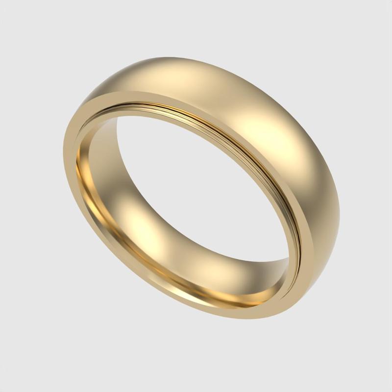 Classic Domed Band 3D print