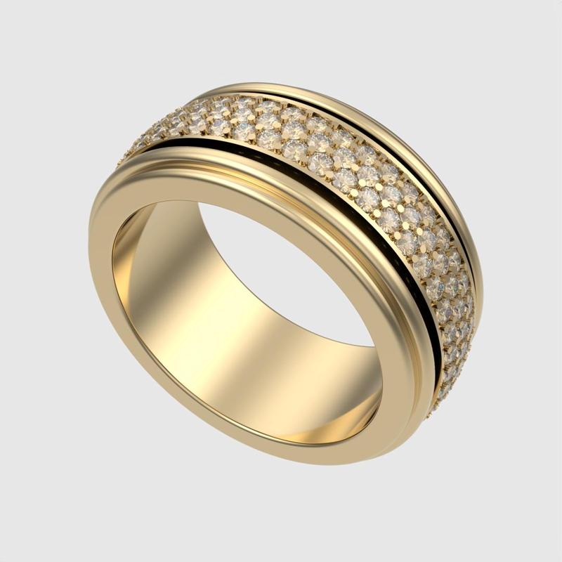 Innovative Rotating Center Ring 3D print