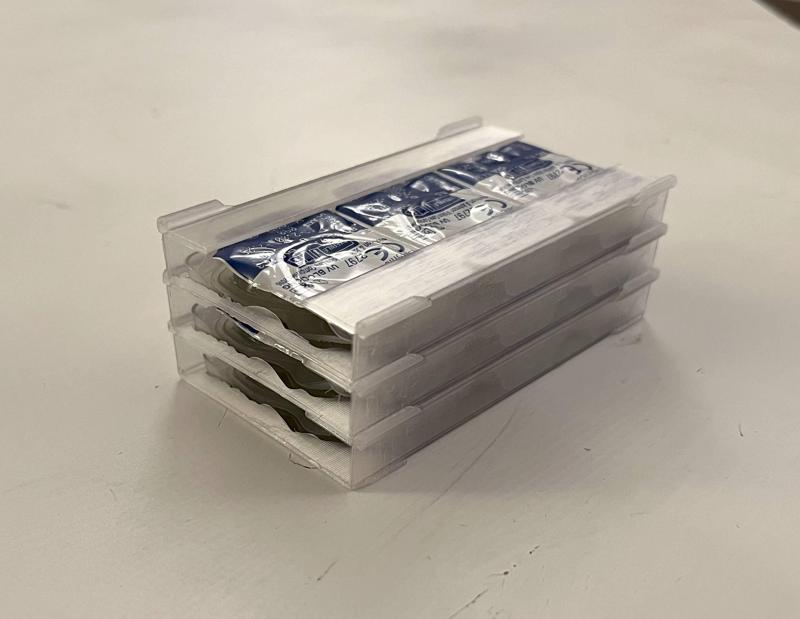 Stackable Contact Lens Travel Box