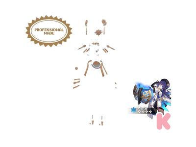 Honkai: Star Rail - Pela Accessory - Digital 3D Model Files - Honkai: Star Rail Cosplay - Pela Cosplay