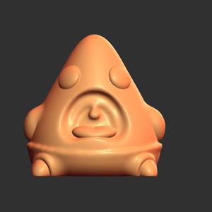 Patrick Star Open Mouth (Free Supports)