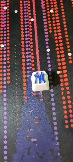 New York Yankee Keycap