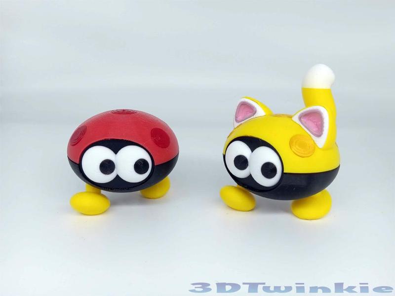 Round Bug Creatures