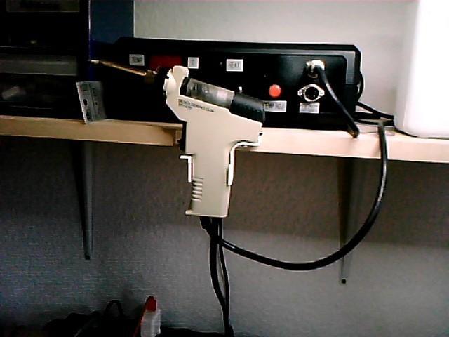 Desoldering Gun Holder Wall