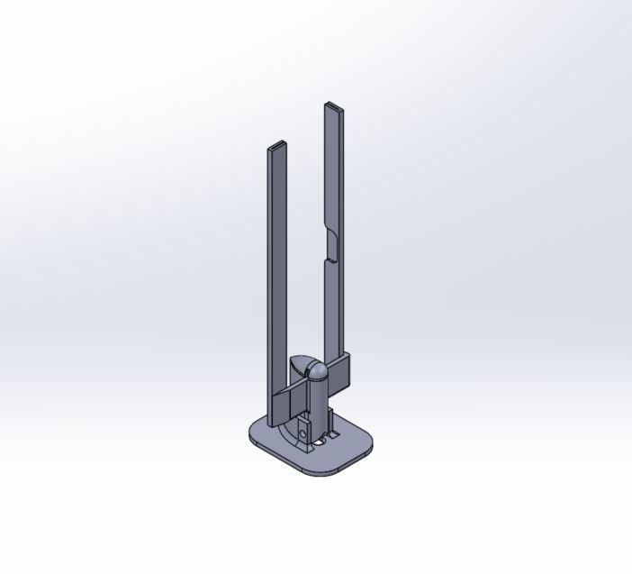 R9 Full Size Antenna Folding Mount