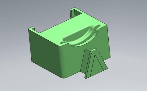 Scraper and Cutter Holder for Ender 3 - on spool holder