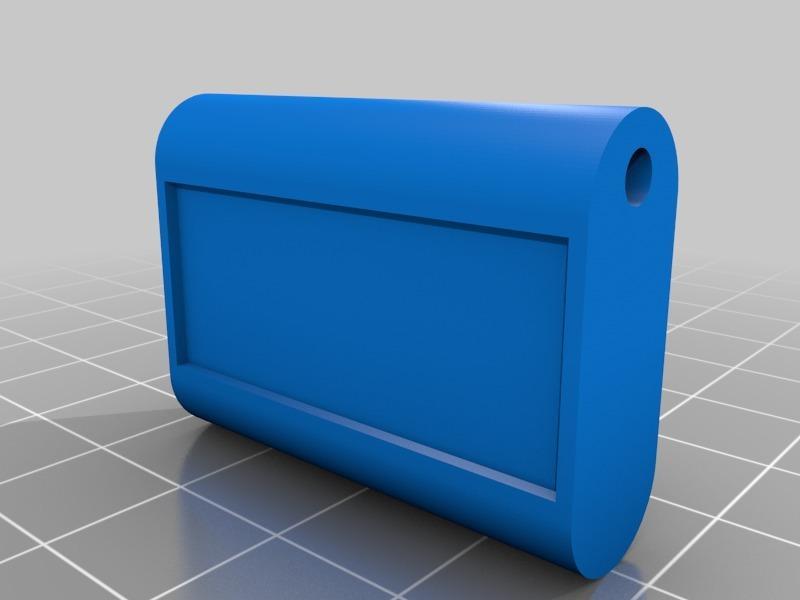 USB key body and holder