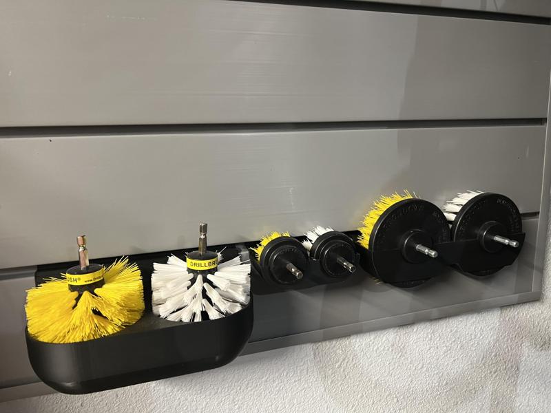 ProSlat Drill Brush Power Scrubber Holders